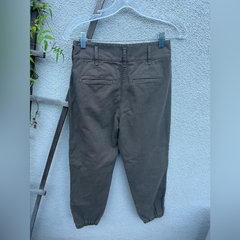 Nili Lotan Mocha Military Pant High Waisted Cargo Style Pants - Picture 4 of 4